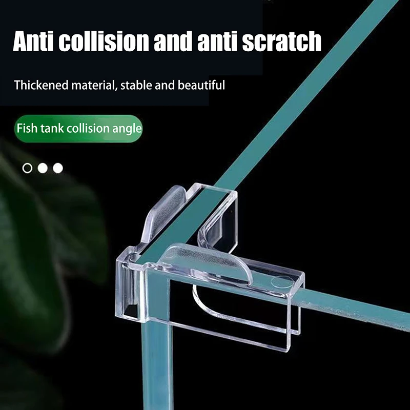 4 шт. акриловая прозрачная защита для угла предотвращения столкновений клейкая