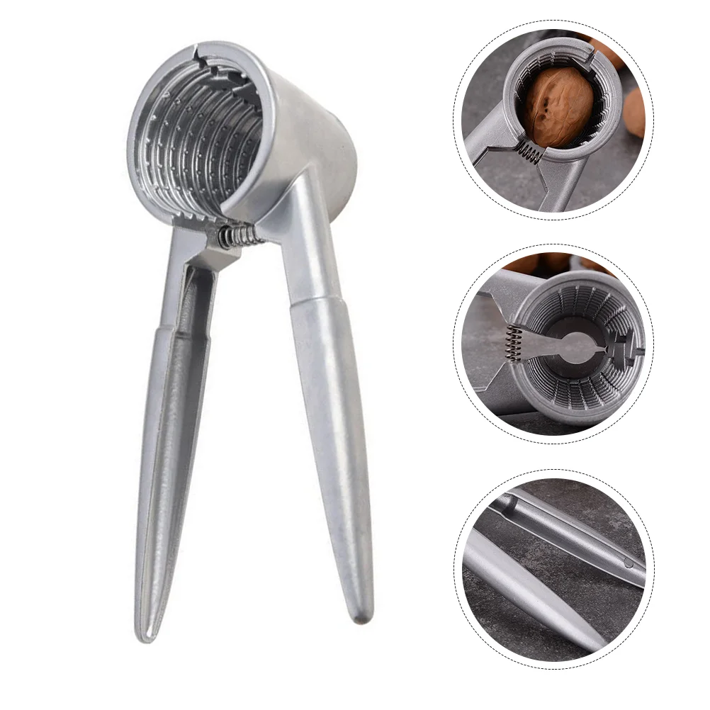 

1Pc Useful Practical Labor-saving Aluminium Nutcracker Nut Clip