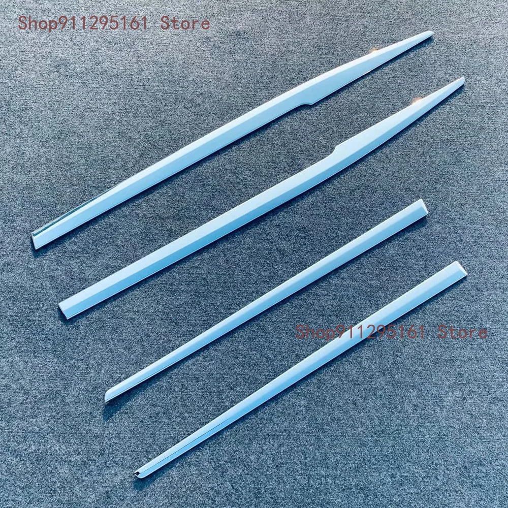 

For Toyota Highlander 2021 2022 Chrome Car-Styling car Auto Decorative Accessories Side Door Body Molding Strip Cover Trim