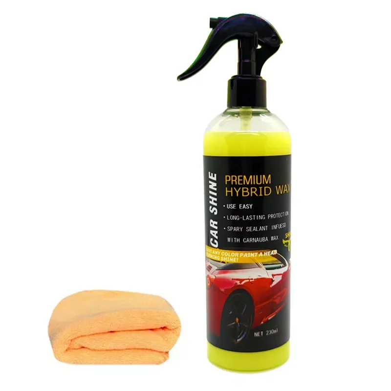 

NEW2023 230ml 9H Crystal Ceramic Car Coating Paint Care Nano Hydrophobic Coating Waterproof High Gloss Shine Liquid Polish Carna