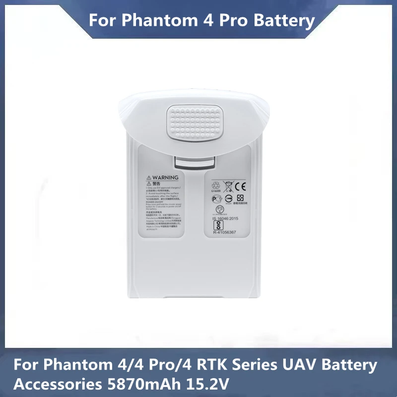 

Совместимый с Phantom 4 Pro V2.0 Интеллектуальный Полетный аккумулятор высокой емкости 5870 мАч батареи для Phantom 4 Series аксессуары для дрона
