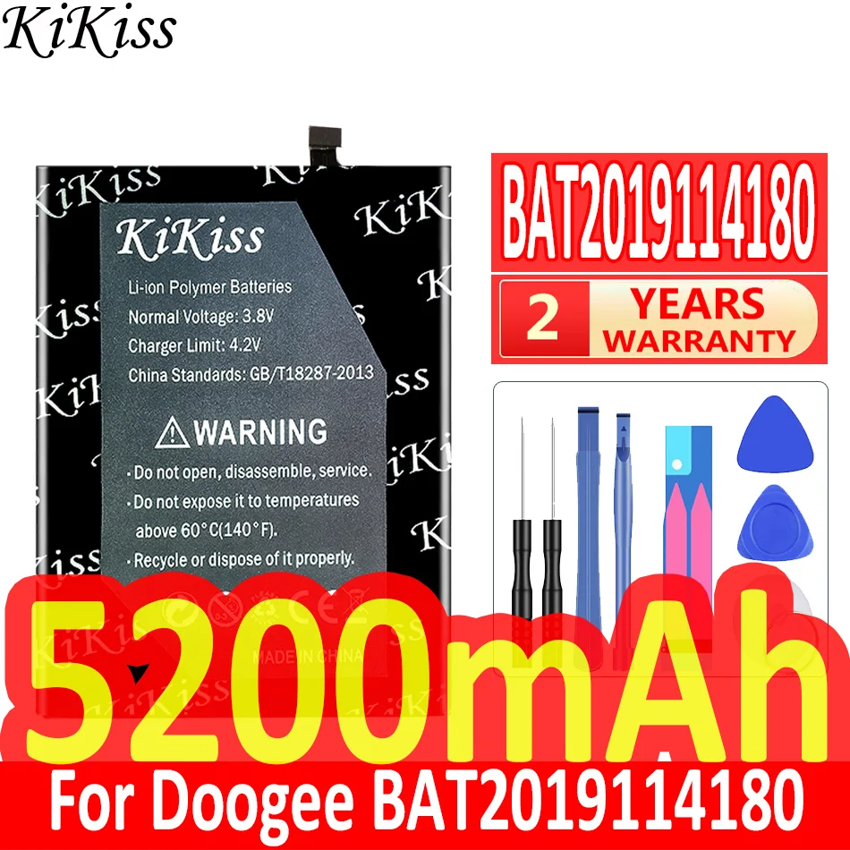 

Мощная батарея 5200 мАч KiKiss Для Doogee bat, мобильный телефон