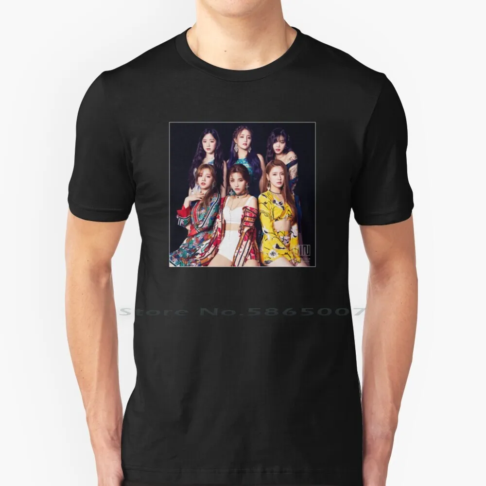 

( G ) I-Dle  ) -( Jp Version ) : Group Design #2 T Shirt 100% Cotton   G I Dle G Idle Gidle K Pop Kpop Minnie Miyeon