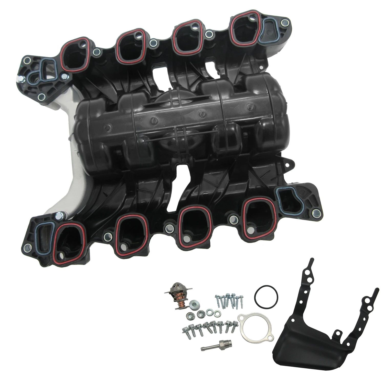 

Верхний впускной коллектор с прокладкой для Ford Explorer Mercury Mountaineer 2002 2003 2004 2005 V8 4,6 л бензин 615-775 2L2Z9424A 2L2