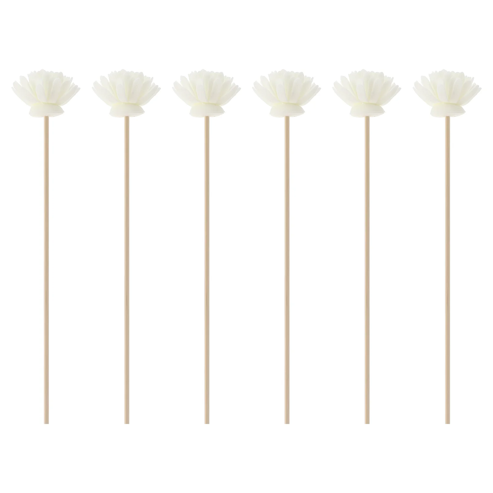 

24 Pcs Refill Aromatherapy Flowers Air Fittings Rattan Reed Fragrance Diffuser Foam Beautiful
