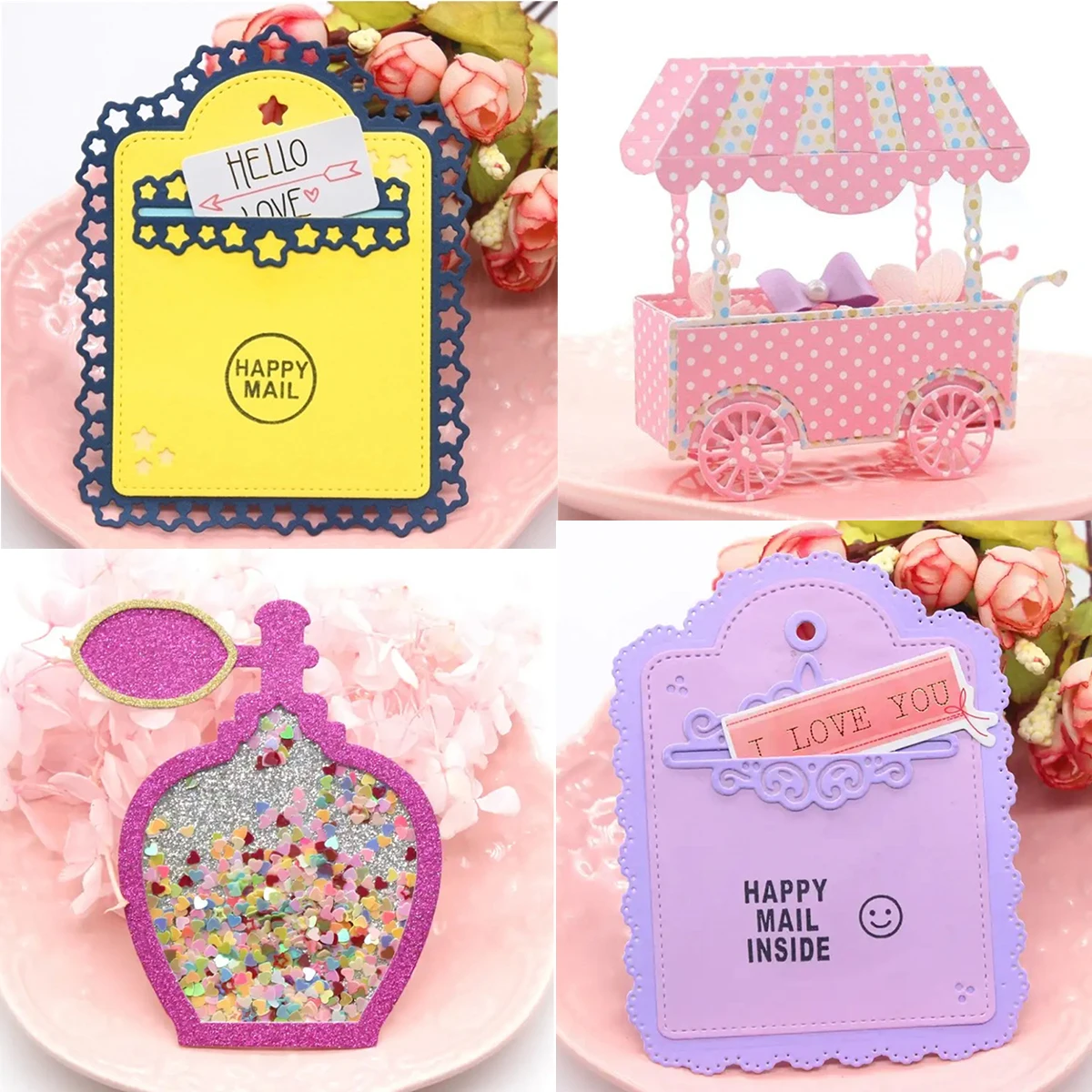 Металлическая пресс-форма для скрапбукинга