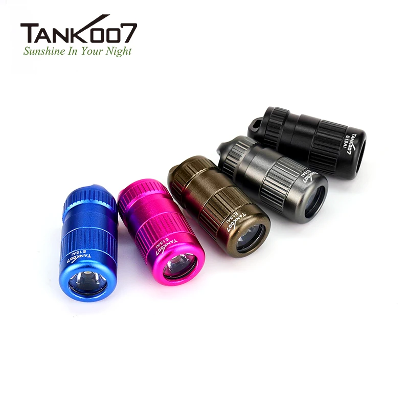 

TANK007 Мини-фонарик алюминиевый IPX7