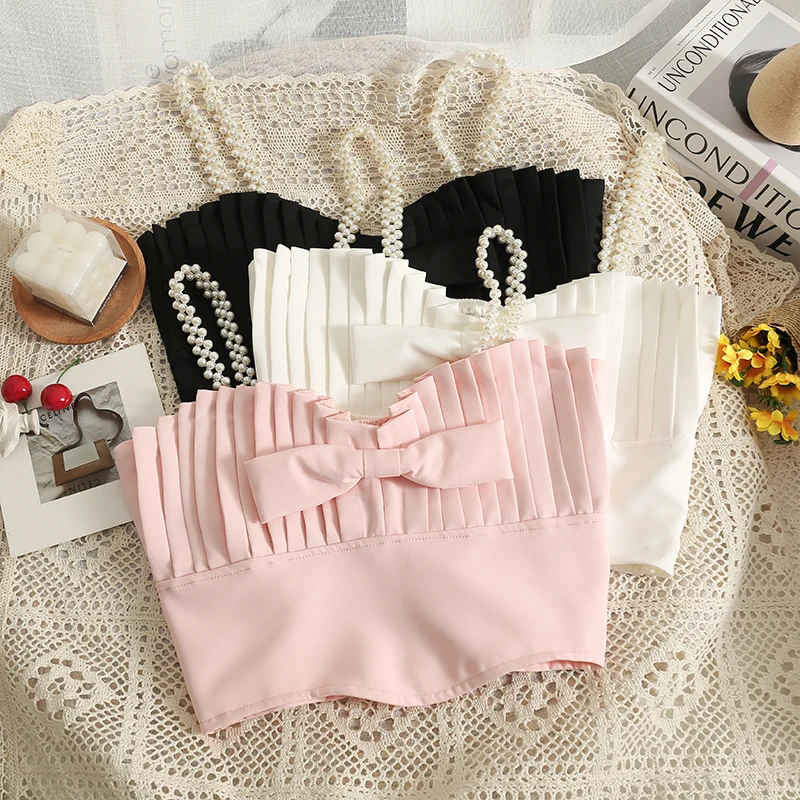

Bra Tank Top Cropped Debardeur Femme Butterfly Tanks Binder Chest Camisoles for Women Harajuku Sequins Womens Tops Dropshipping