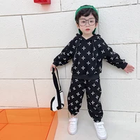 boys suit sweatshirts pants cotton 2pcssets%c2%a02022 in stock spring autumn thicken sports sets comfortable children clothing