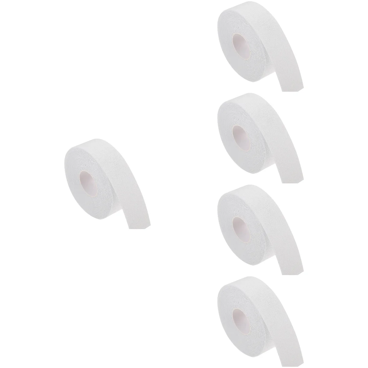 

5 Rolls Nasal Cannula Tape Facial Tape Nasal Tube Stickers Face Catheter Fixing Device Adhesive Tape Cotton Mouth Fixing Tapes