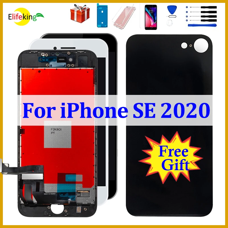 ЖК-дисплей SE2 для iPhone SE 2020, сенсорный экран A2275 A2296 A2298, дигитайзер для экрана в сборе, замена, ремонт, 100% протестирован