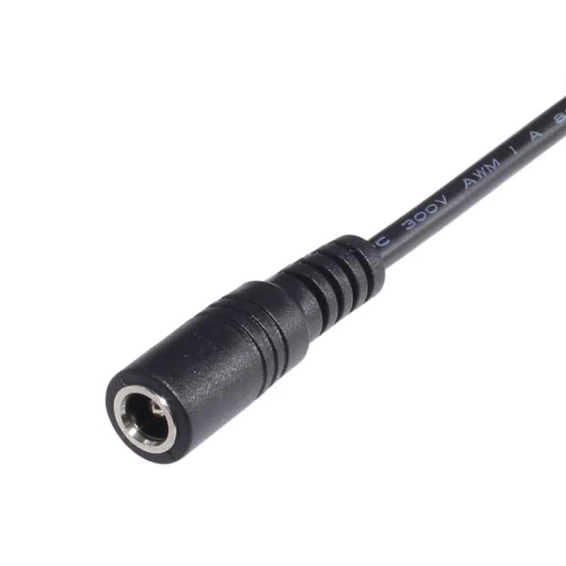 Кабель USB-DC 5 5X2 1 мм гнездо к 2 USB-разъемам для зарядки кабель питания электроники