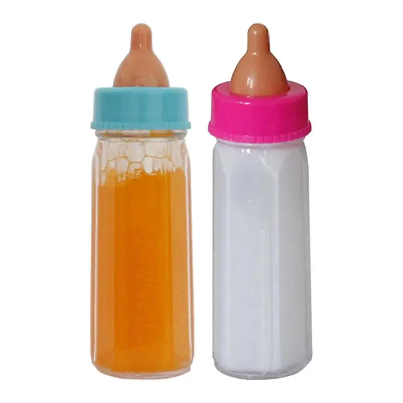 Baby Dolls Feeding Bottle Magic Dummy Pacifiers Toys Disappearing Milk Liquid Kids Play Toy Magic Prop Accessories