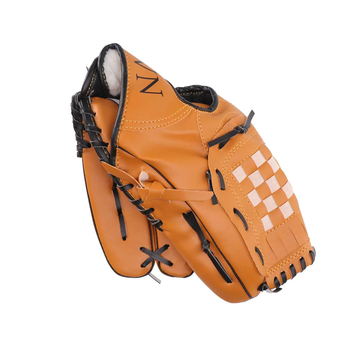 

12.5-inch Softball Baseball Left Hand Glove for Outdoor Team Sports (Yellow)