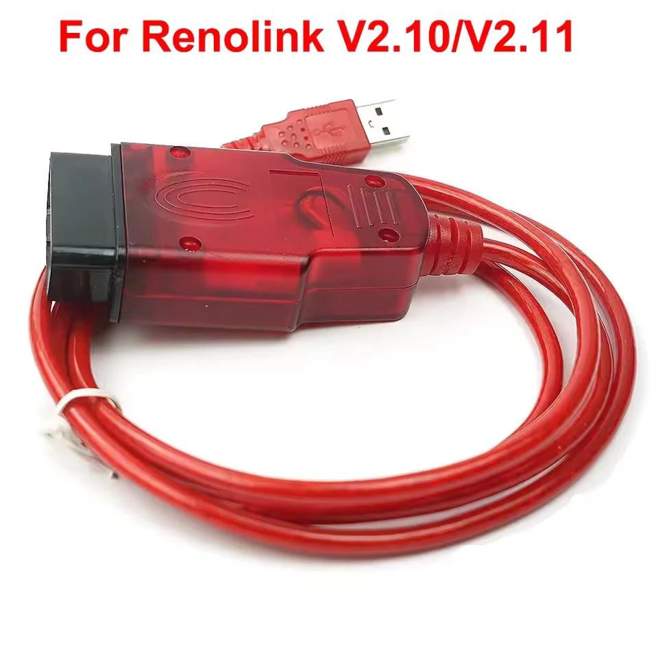 Диагностический кабель Renolink V2.11 OBD2 USB для программирования ЭБУ, программирования ключей Renault, сопоставления UCH и кодирования EEPROM. (art.: 3920dbd9e0899) - 3920dbd9e0899