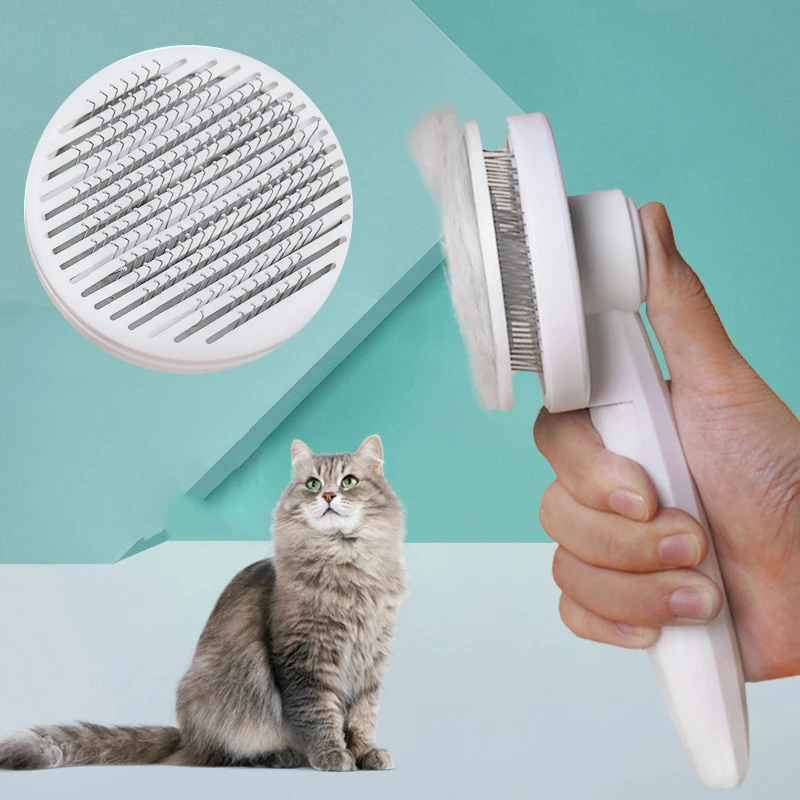 

Bath Cat Hair Remover Brush Grooming Care Cleaning Massage Dog Comb Dematting Deshedding Fur Tool for Short Long Hairs Pet Stuff
