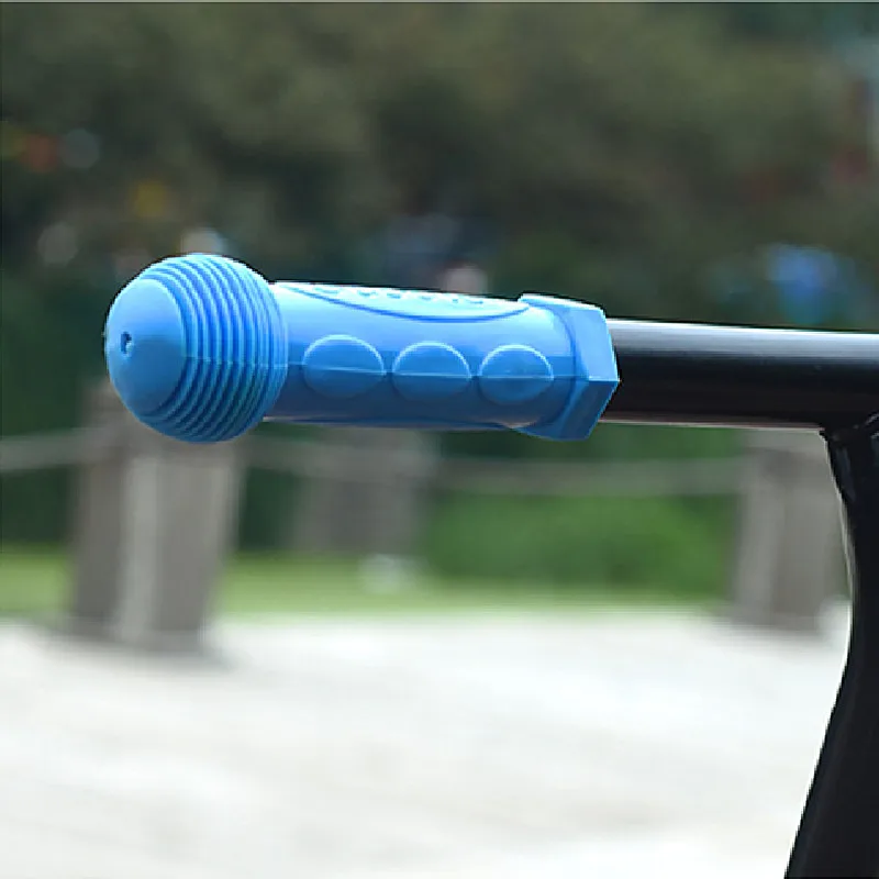 1Pair Rubber Grip Handle Bike Handlebar Grips Cover Anti-skid Bicycle Tricycle Skateboard Scooter For Child Kids Blue Red images - 6