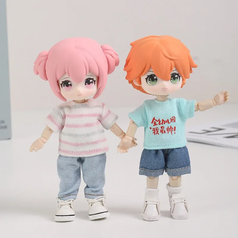 Кукольная одежда HOUZIWA грус 1/12 BJD OB11 кукольная футболка