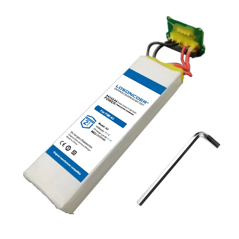 LOSONCOER 2500 мАч 3S аккумулятор для FIMI A3 RC Дрон Квадрокоптер запасные части