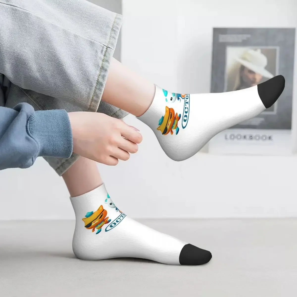 Носки Octonauts впитывающие пот чулки в стиле Харадзюку всесезонные носки аксессуары
