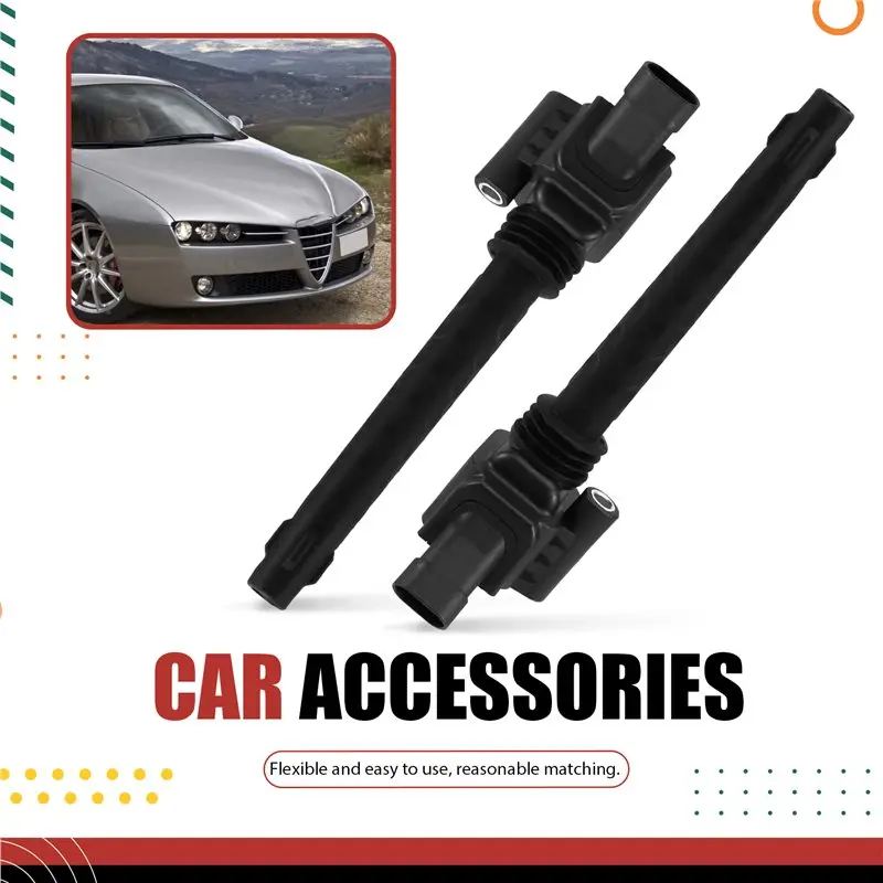 Комплект из 4 катушек зажигания A85E для LANCIA DELTA GIULIETTA 1.8 Tbi T Bi, для ALFA ROMEO 159 4C SPIDER BRERA 2009-2020, артикулы 0221504026, 55214926 (art.: 3920d89dd94e5) - 3920d89dd94e5