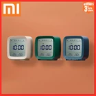 XIAOMI Cleargrass Bluetooth-будильник многофункциональные часы умный контроль температуры и влажности дисплей Регулируемый ночник