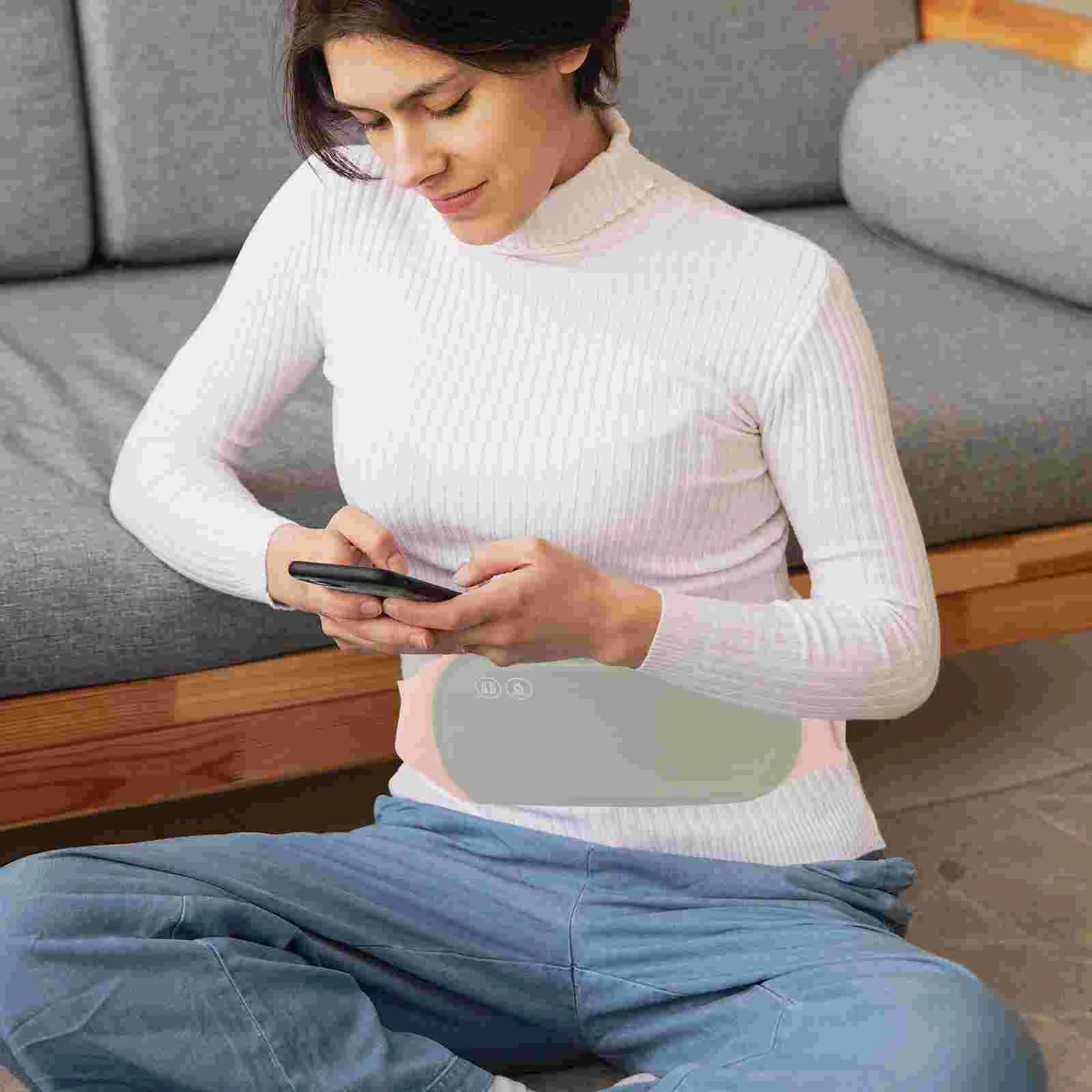 

Heating Pad Waist Belt Menstrual Crampsperiod Waistband Warm Relief Heat Pads Woman Heated Painlower Warming Cordless Electric