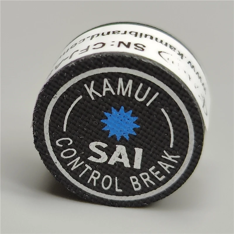 KAMUI SAI CONTROL Break 14 мм наконечник для кия из кожи и волокна со смолой бассейна супер