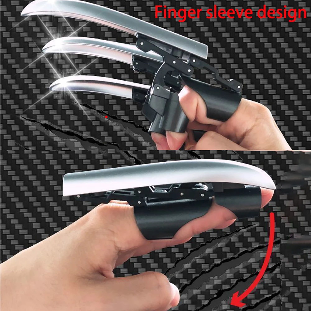 Креативный забавный аниме-косплей волчьи когти одежда на пальцах выдвижные