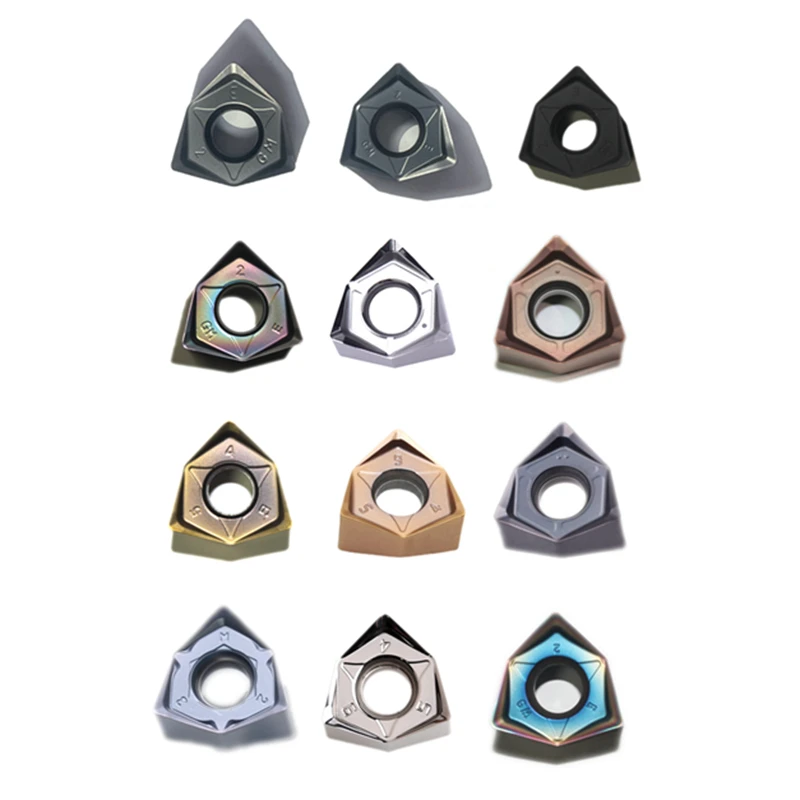 

WNMU WNMU080608 Full range of high-quality MFWN series carbide inserts 90 degree 6 angle double-sided milling cutter Cast Iron