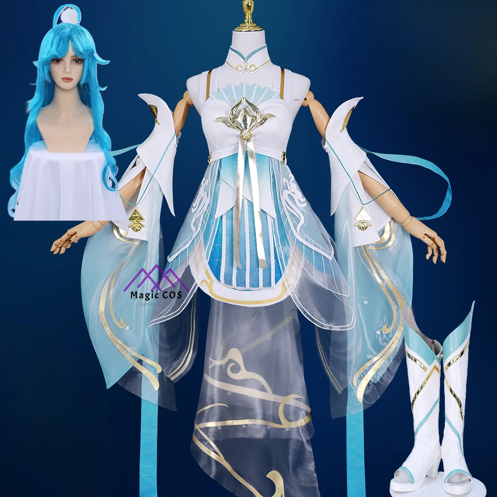 Костюм для косплея Honor of Kings Xi Shi вечерние Essential полный комплект девочек