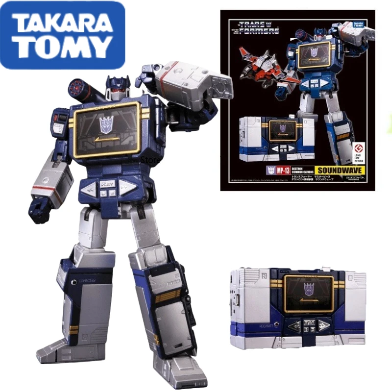 

Takara Tomy Transformers Robots KO MP13 Mp-13 Soundwave Deformation Action Figure Toy Collectible