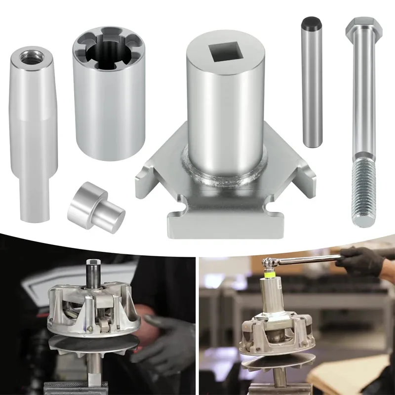 

Drive Clutch Roller Assembly Removal Tool Kit Primary Clutch Rebuild Kit Fit for Polaris RZR Ranger General 900 1000 Models