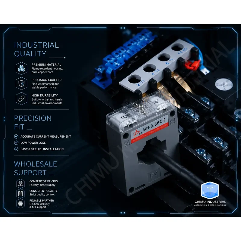 Фото 【CHIMU INDUSTRIAL】 Трансформатор тока BH-0.66, 500/5, 600/5, с отверстием 40 мм, сердечник из чистой меди, для промышленного применения №4