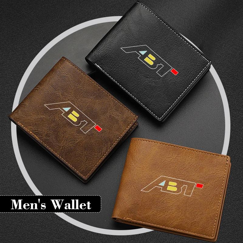 Автомобильный мужской короткий кошелек для монет Dibao Card Bag Деловой Аксессуары Audi