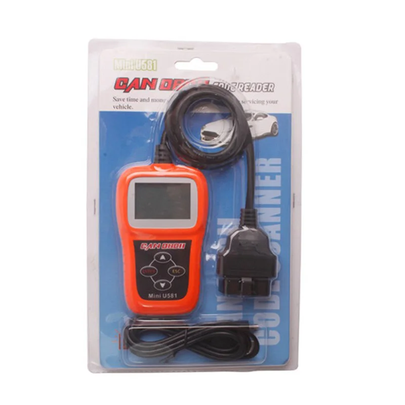 Универсальный мини-считыватель кодов U581 сканер для автомобилей и светильник ких