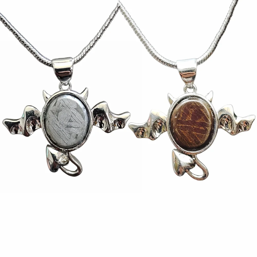 

Iron Meteorite Pendant Muonionalusta Iron Meteorite Necklace Natural Meteorite Material Jewelry Gift