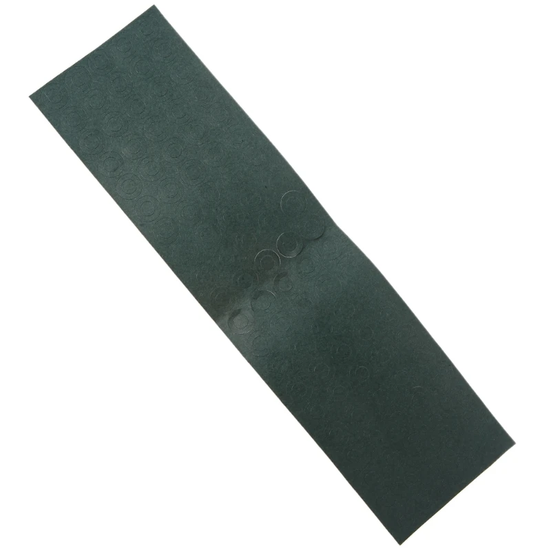 

C1FB 100PCS 18650 Lithium Battery Insulator Rings Hollow Paper Pad Insulation Sticker