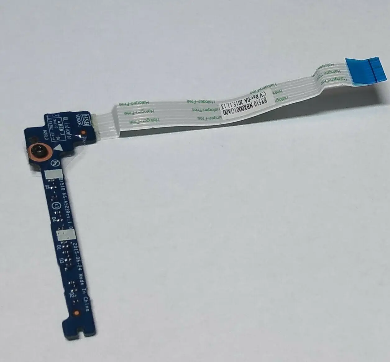 

Оригинальная светодиодная плата для Lenovo IdeaPad Y700-15isk с кабелем BY510 NBX0001GA00