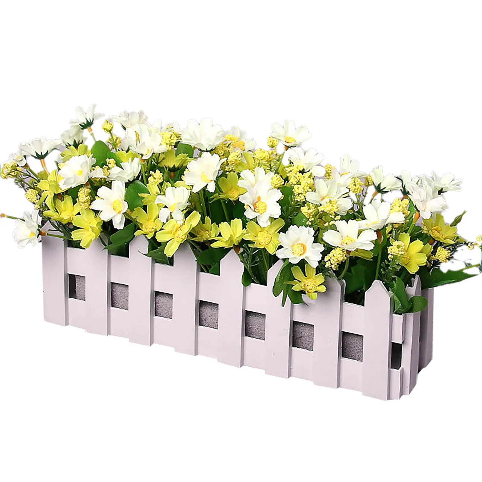 

Long Vase Chrysanthemum Pot Potted Bonsai Flowers Artificial Artificial Decoration Simulation In Artificial Cabbage Plants