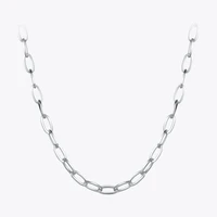 enfashion punk chain long necklaces set stainless steel jewelry fashion necklace for women 2022 friends gift collier femme