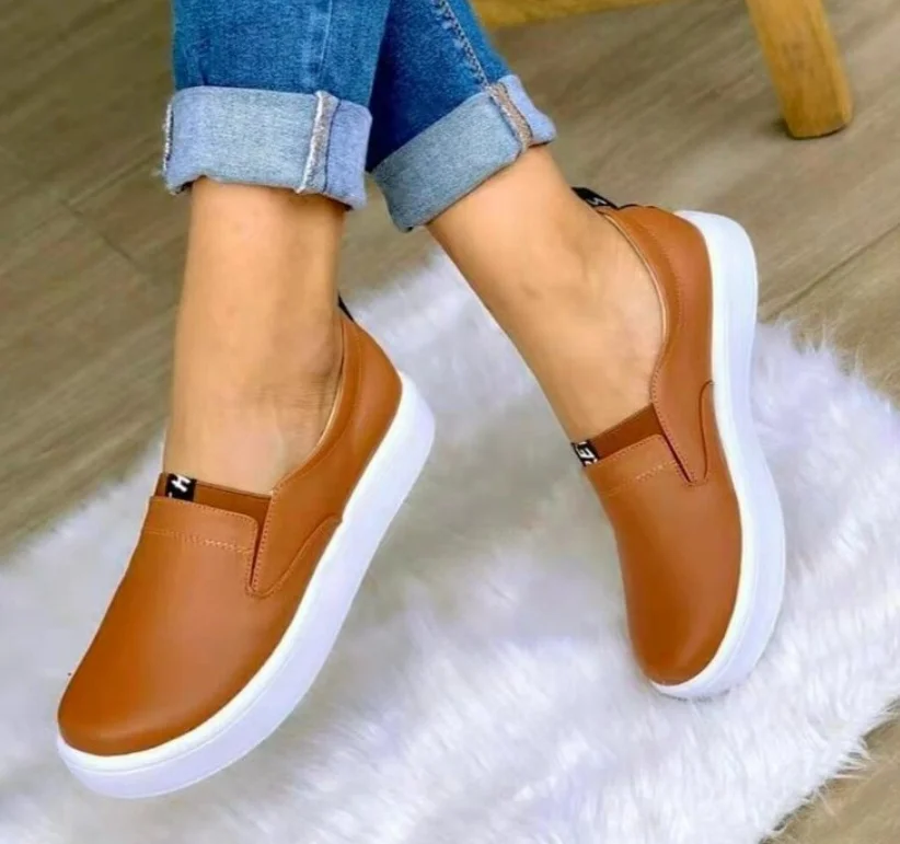 

Women Flats shoes New Loafers solid Color Slip on Flat Shoes Ballet Flats Comfortable Fashion Ladies shoes