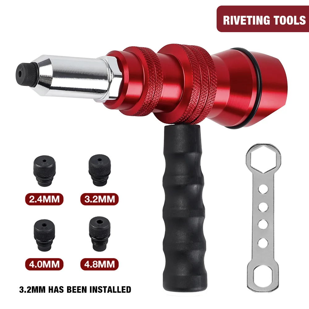 

Комплект Адаптеров Для Электрического Заклепочного Пистолета С Ручкой — Домашний Многофункциональный Инструмент Для Соединени...