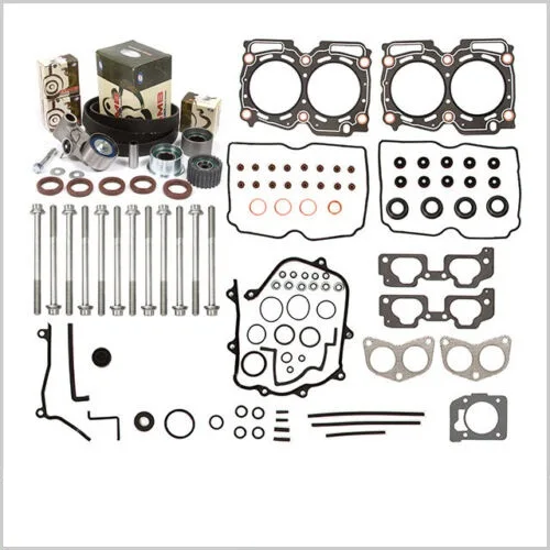

Подходит для 99-03 Subaru Impreza Forester 2.5L комплект уплотнительных болтов SOHC + комплект ремней ГРМ