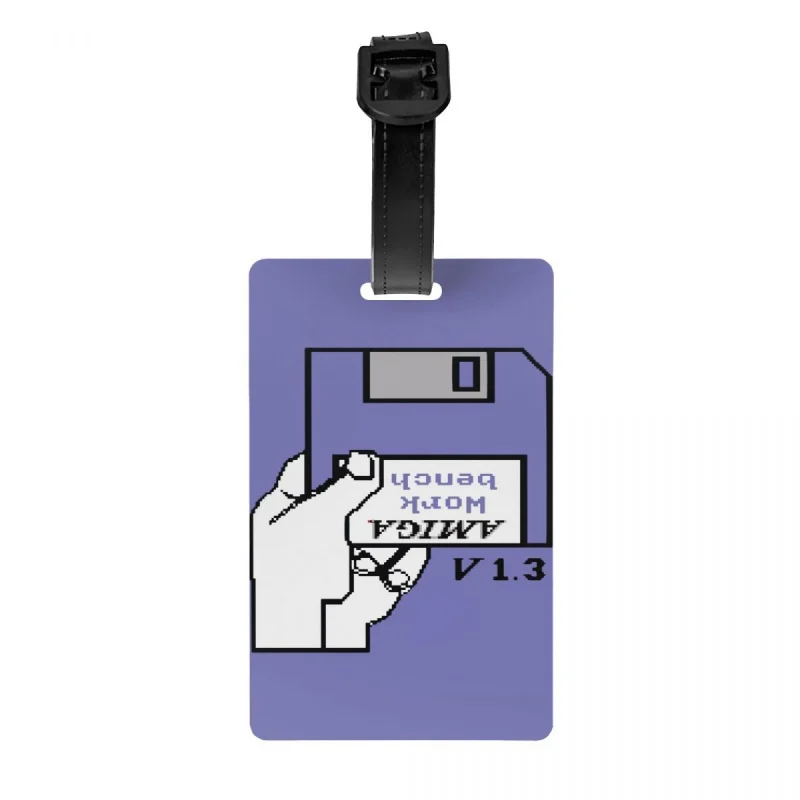 

Новинка 500, багажная бирка с именной карточкой подруги, игровой Atari верстак, Культовая Обложка, бирка для удостоверения личности для чемодана, сумки, чемодана