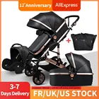 Роскошная детская коляска Babyfond 4 в 1, детская коляска с высоким ландшафтом, детская коляска из полиуретана с рамкой из алюминиевого сплава, коляска для новорожденных