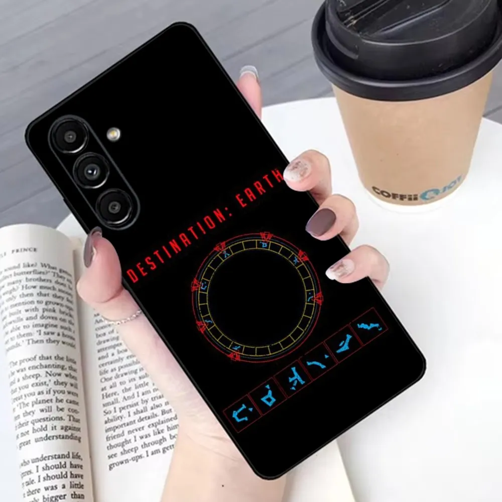 Чехол для телефона с логотипом S-Stargate A-Atlantis Samsung S 25 24 21 22 23 30 20 Ultra Plus Fe Lite Note 10 9 5G