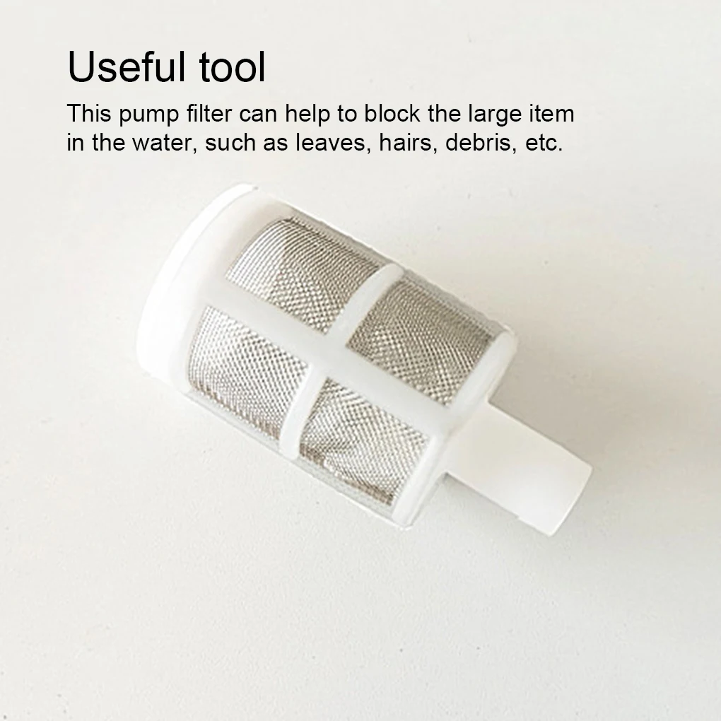 

Car Wash Pump Mesh Filter Home Hose Net Screen Aquarium Pumps Leaves Dust Debris Filters Filtering Tool Accessory