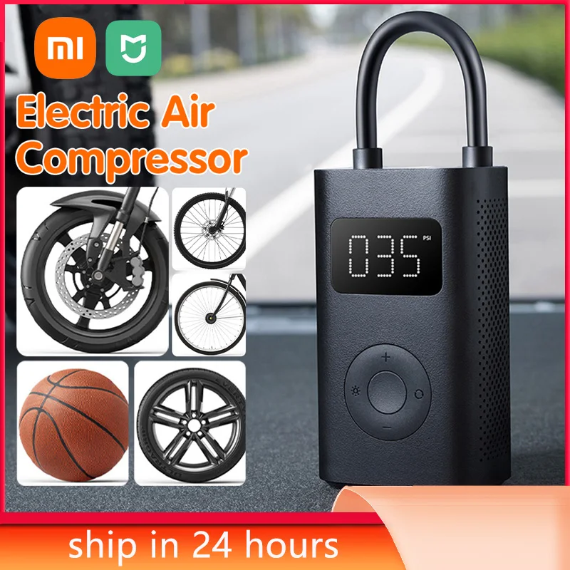 For Motorcycles Bike Ball Tyre Digital Electric Inflatable Pump