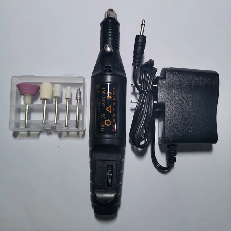 Набор для маникюра и педикюра с 6 сверлами электрическая дрель набор удаления